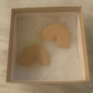 Madewell pink earrings